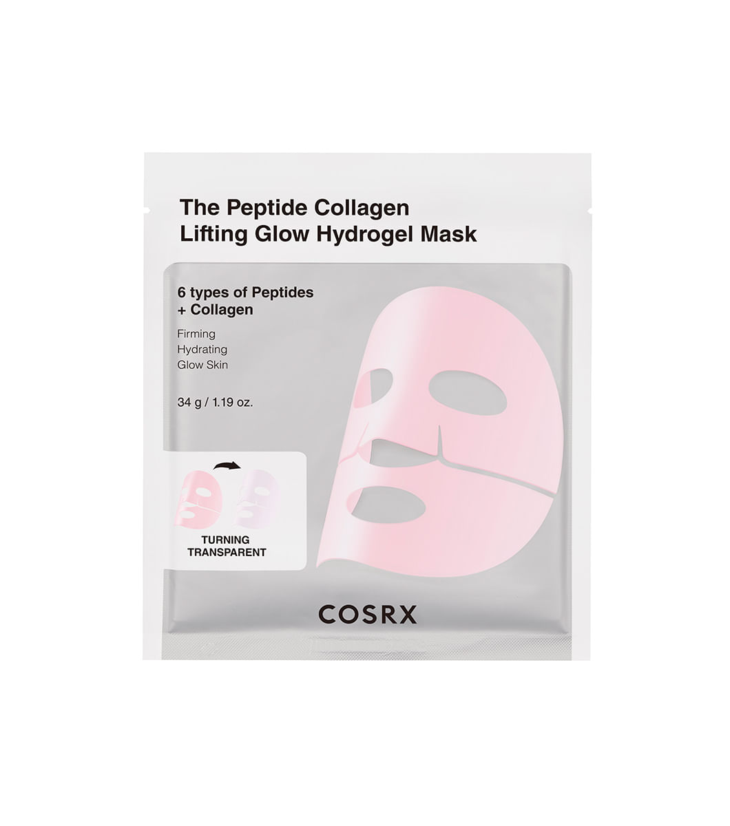 Mascarilla de hidrogel The Peptide Collagen Lifting Glow 34 Gr