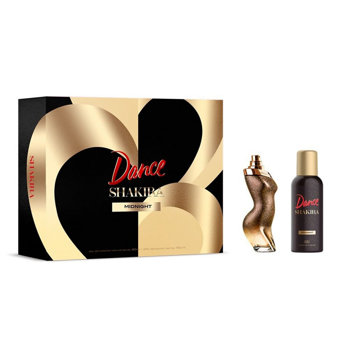 Imagen del kit Dance Midnight EDT 80 Ml + Desodorante 2 Unid