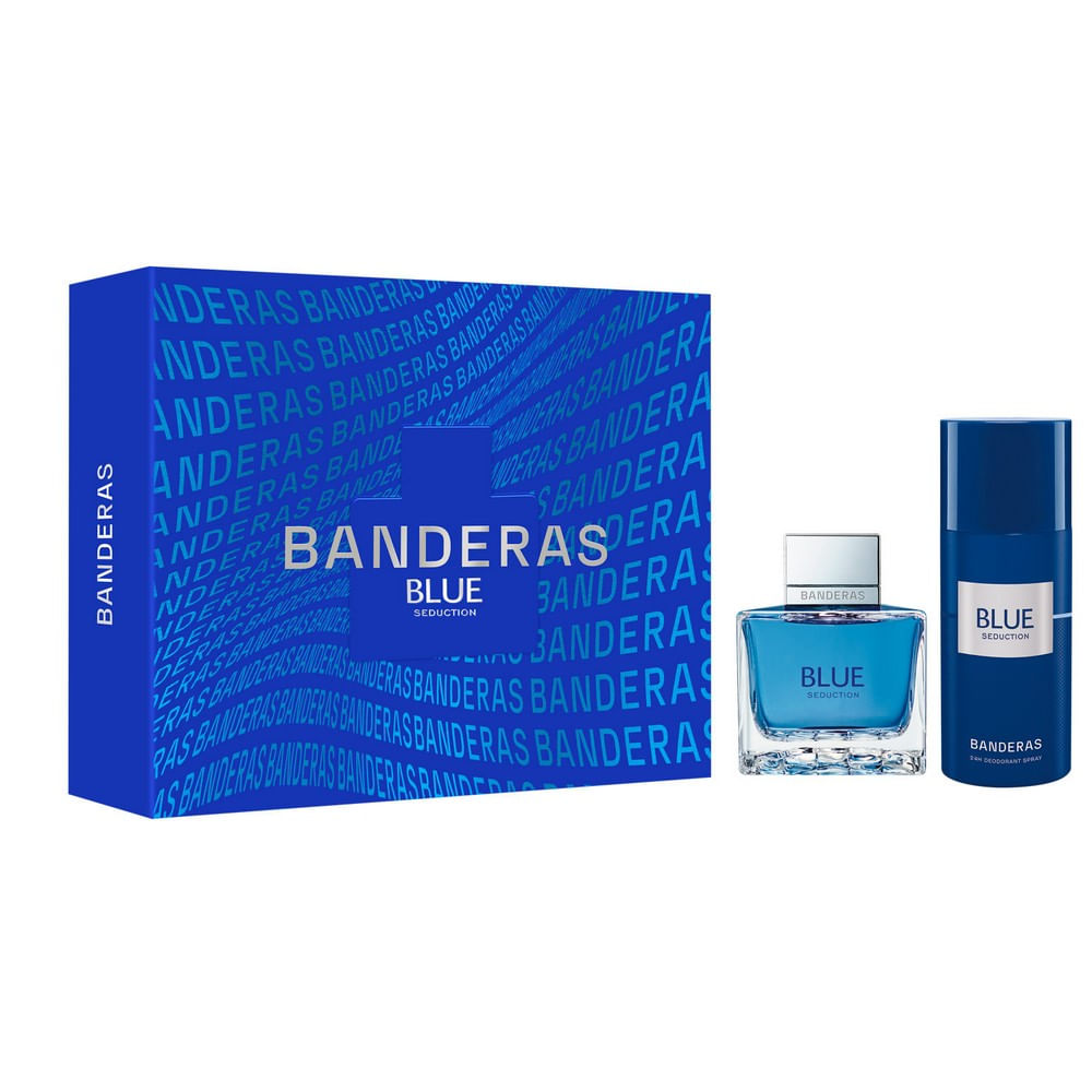 Imagen del kit Set Blue Seduction EDT + Desodorante 100 Ml