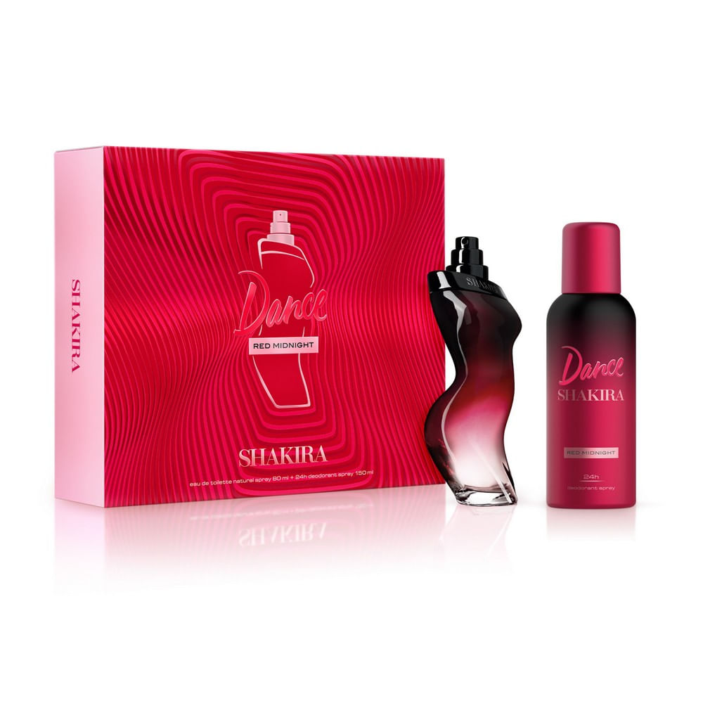 Imagen del kit Set Dance Red Midnight EDT + Desodorante 80 Ml